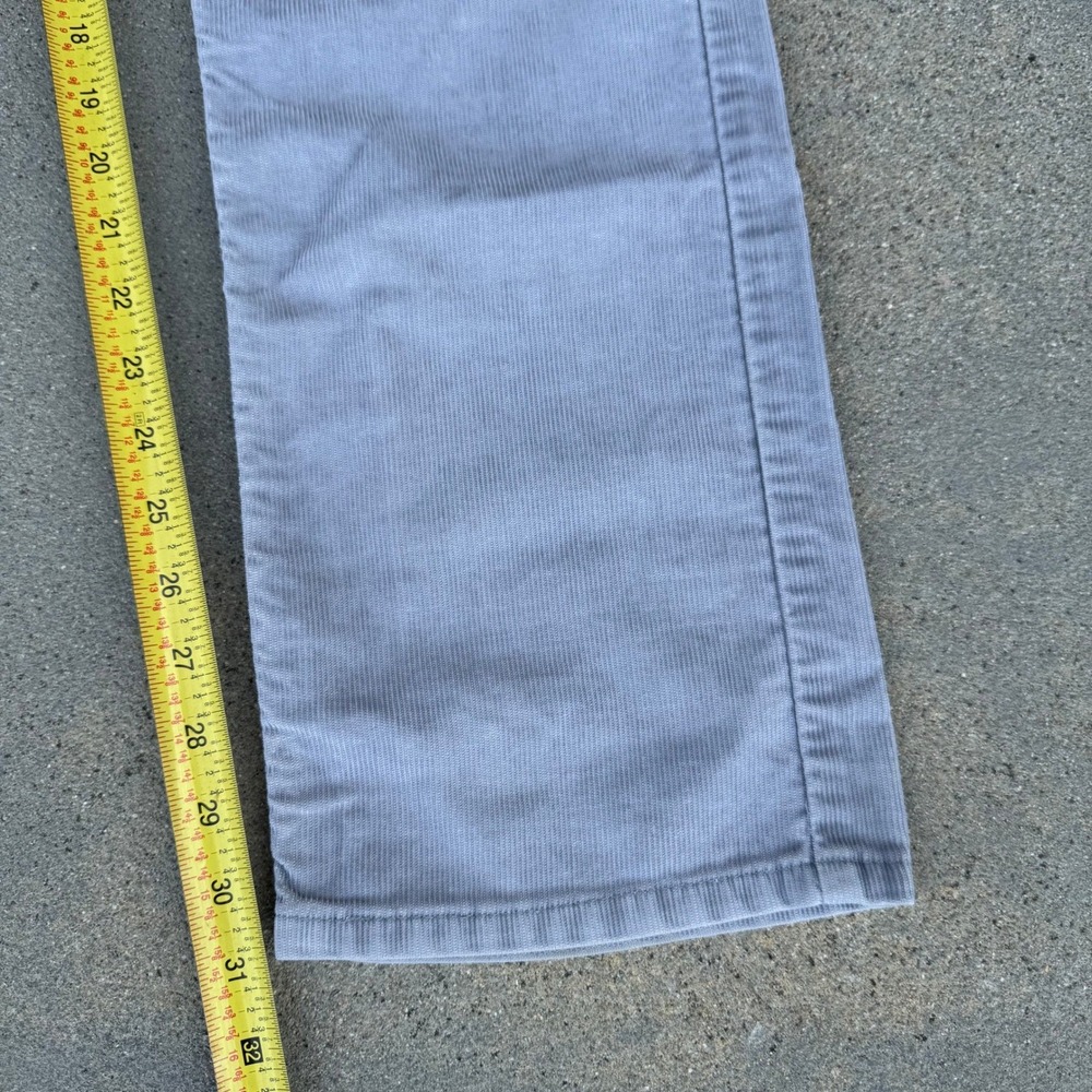 Levi's 514 Corduroy Pants Light Gray Men's 32x32 Straight Fit‎ Casual - Picture 6 of 8